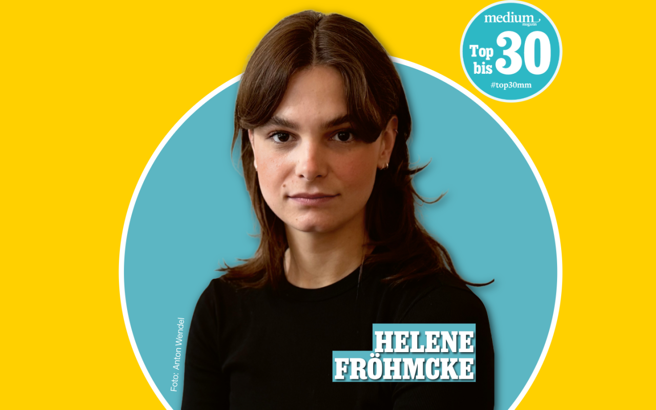 "Top 30 bis 30" 2026: Helene Fröhmcke
