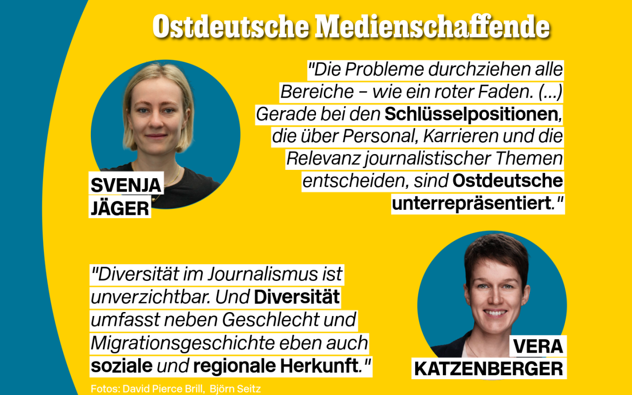 Vera Katzenberger und Svenja Jäger: "Ostdeutschsein wird zur Expertise, wenn der Osten zum Problemfall wird"