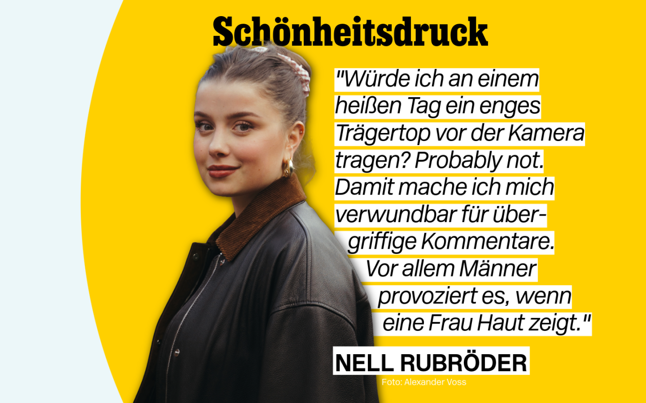 Presenterinnen unter Schönheitsdruck: Nell Rubröder