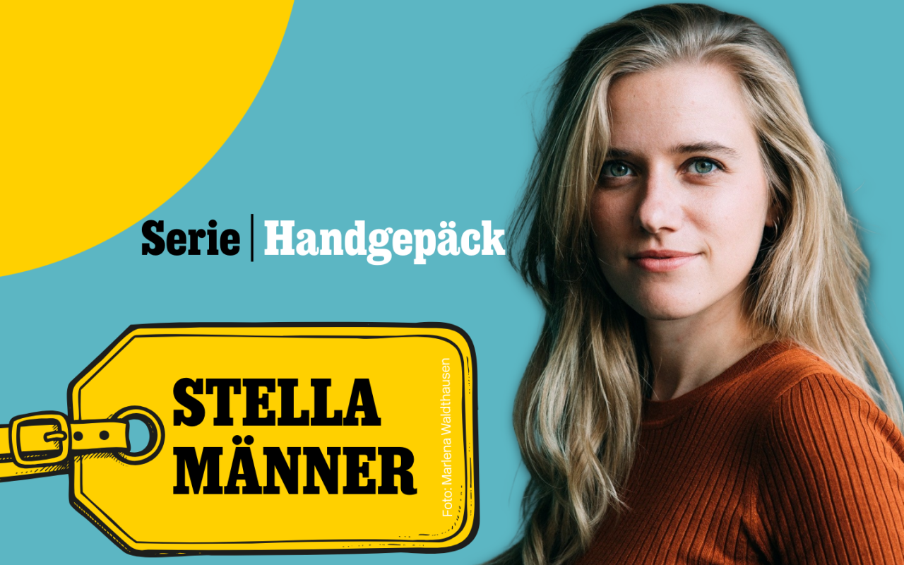 Das Handgepäck von Stella Männer: "Seifenblasen – den Tipp habe ich von einer Kinderpsychologin aus Gaza"